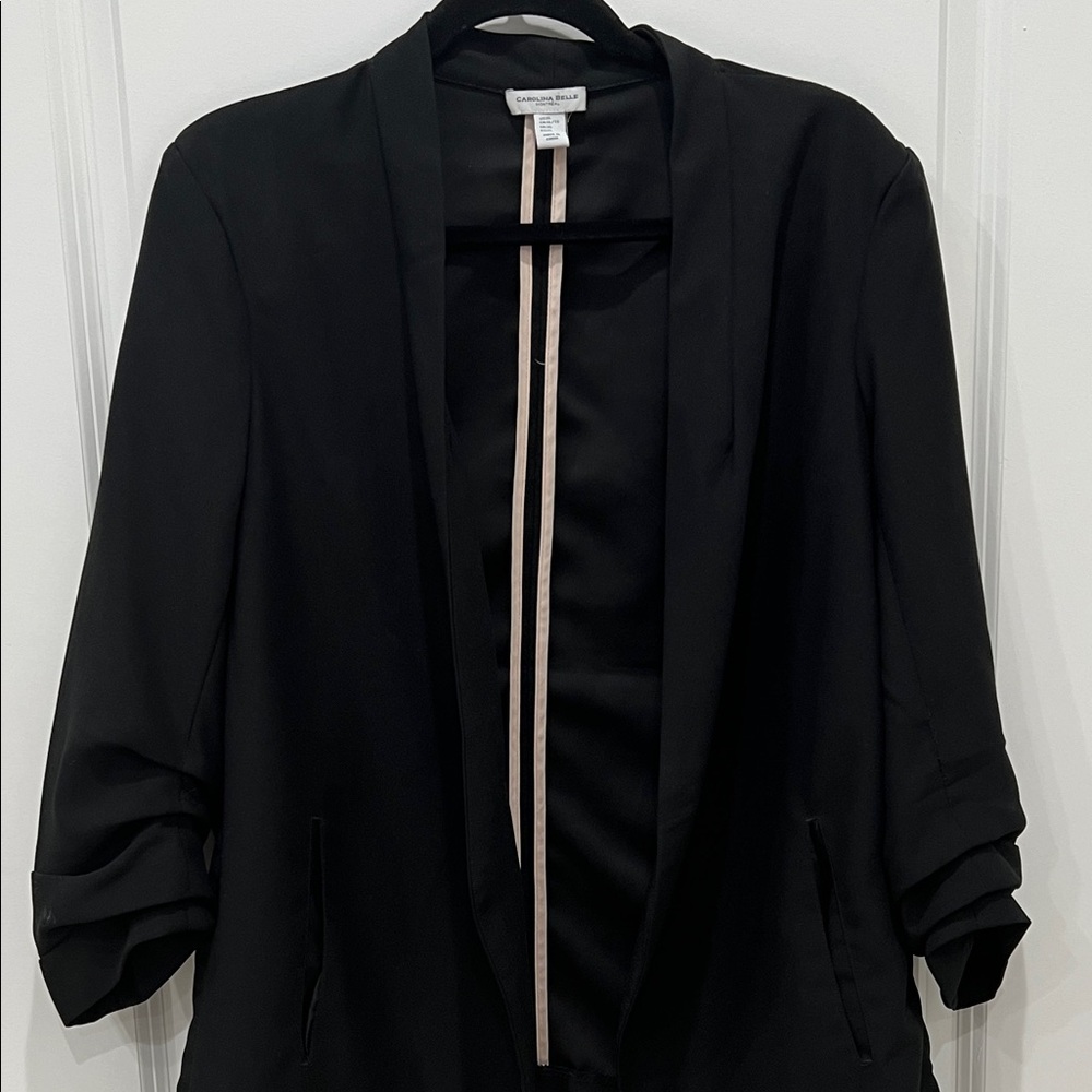 Amanda & Chelsea Classic Black Blazer